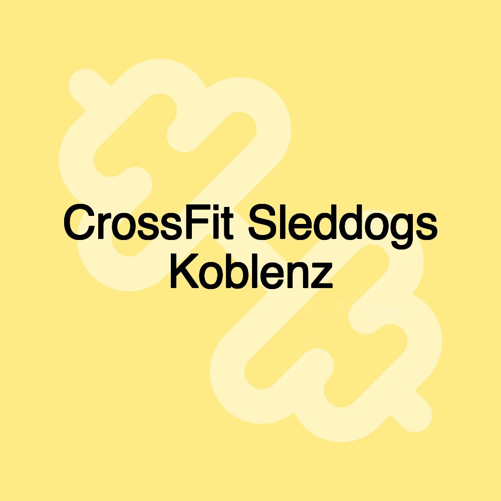 CrossFit Sleddogs Koblenz