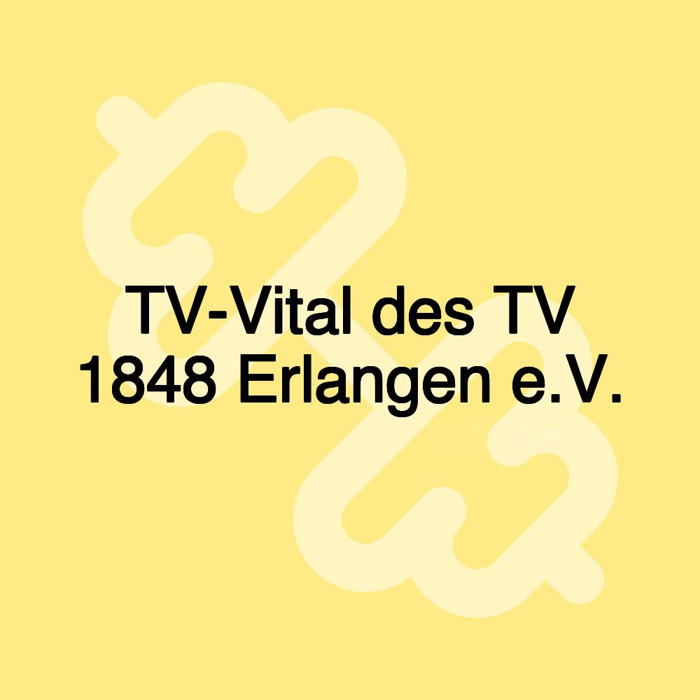 TV-Vital des TV 1848 Erlangen e.V.