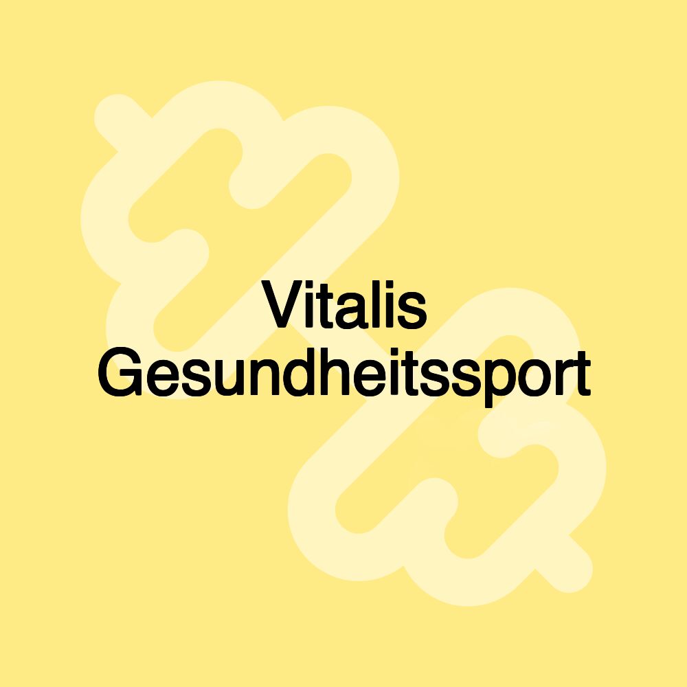 Vitalis Gesundheitssport