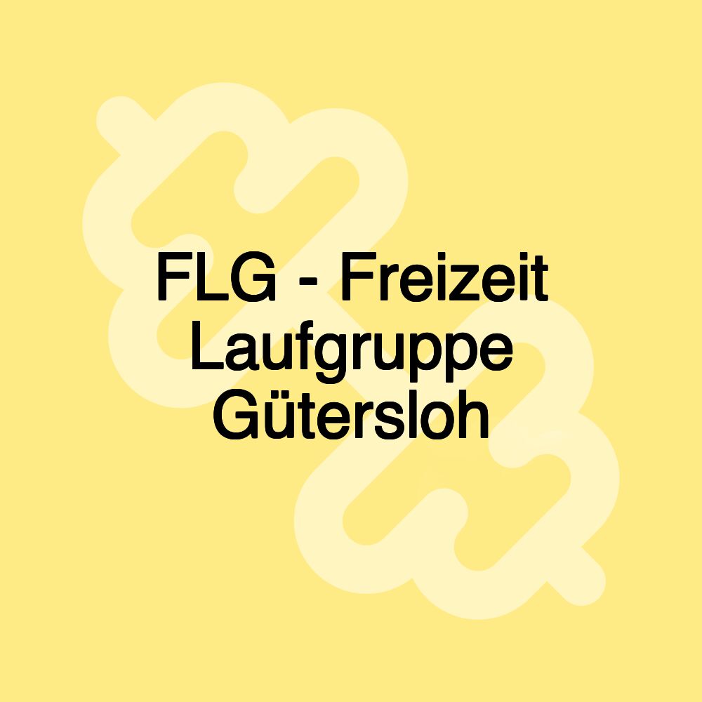 FLG - Freizeit Laufgruppe Gütersloh