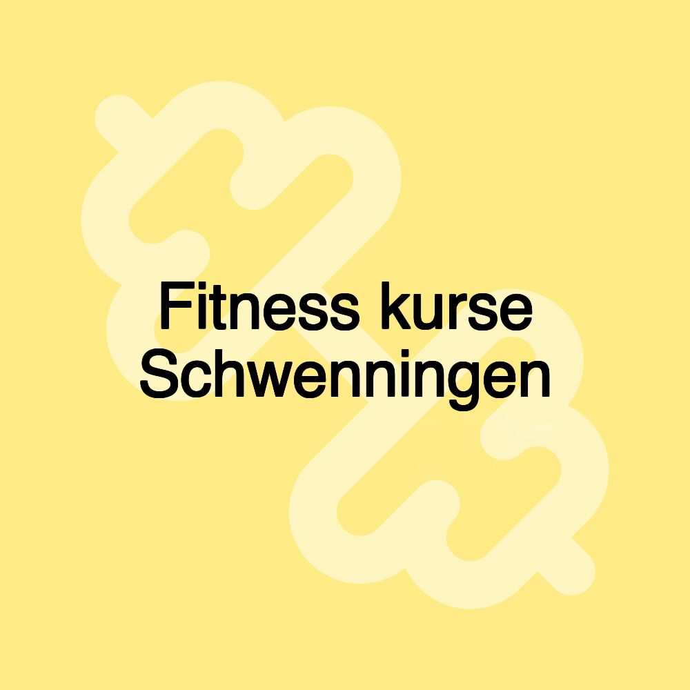 Fitness kurse Schwenningen