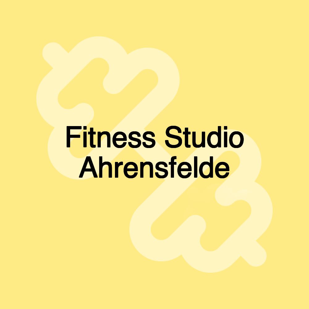 Fitness Studio Ahrensfelde