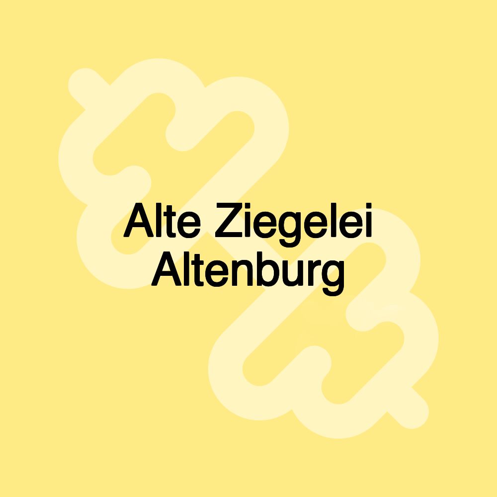 Alte Ziegelei Altenburg