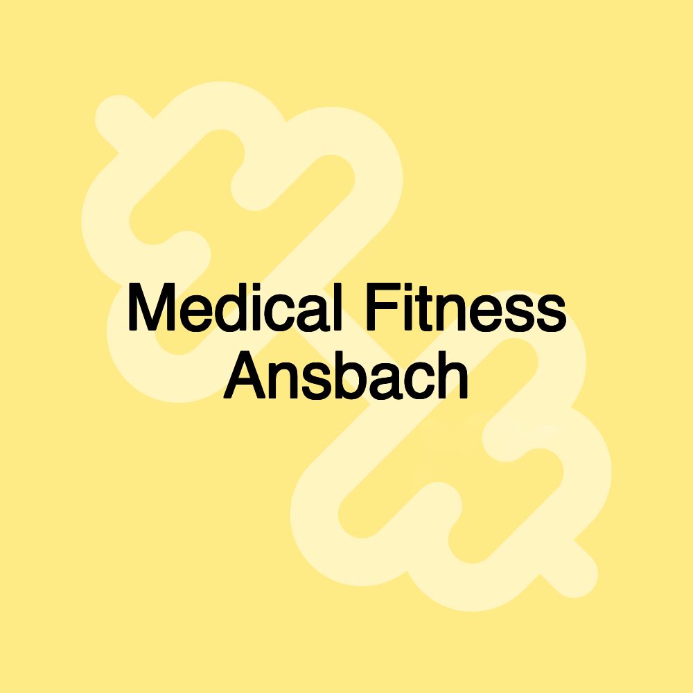 Medical Fitness Ansbach