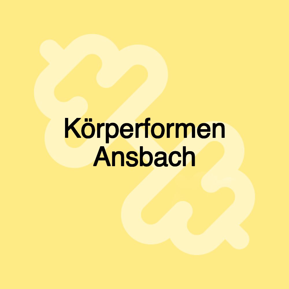 Körperformen Ansbach