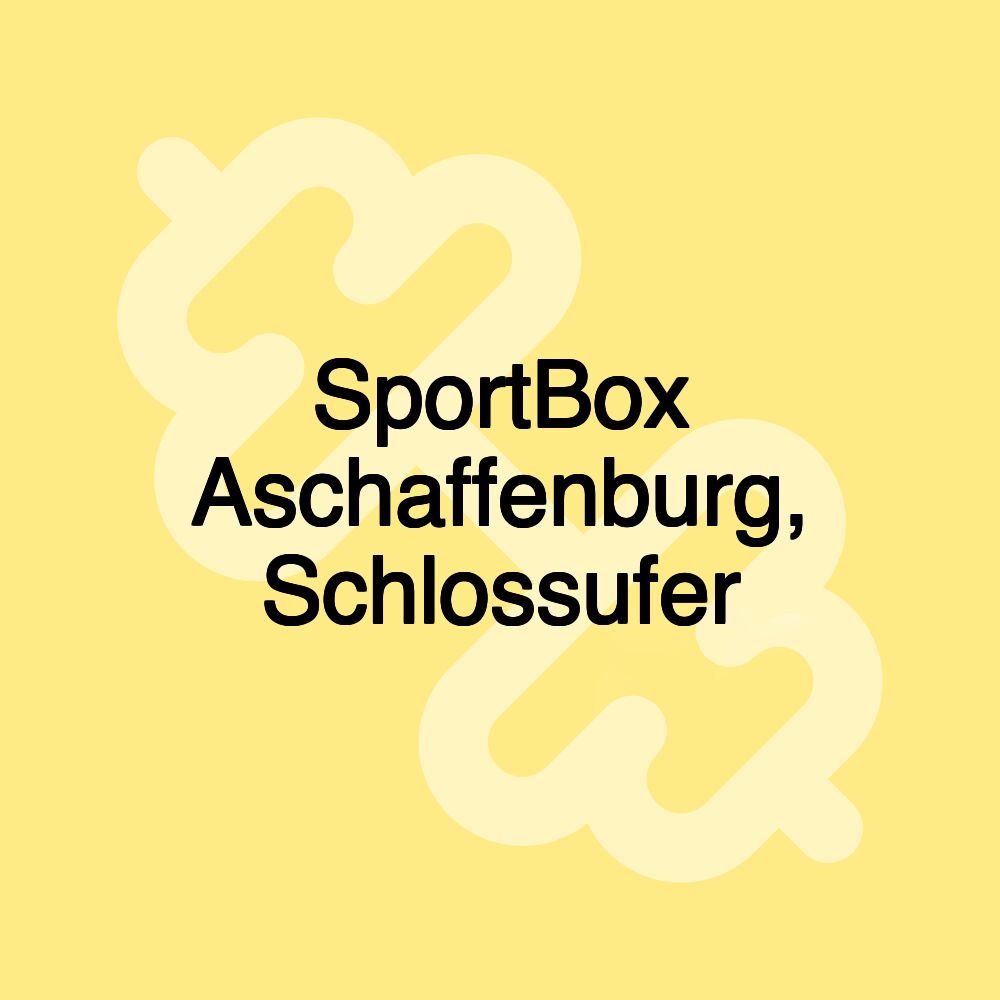 SportBox Aschaffenburg, Schlossufer