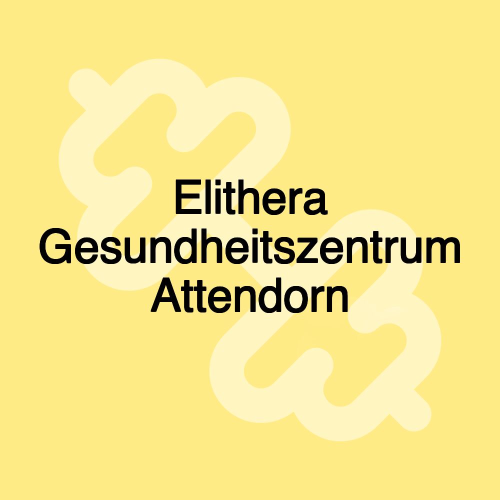 Elithera Gesundheitszentrum Attendorn