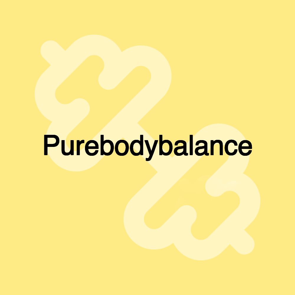 Purebodybalance