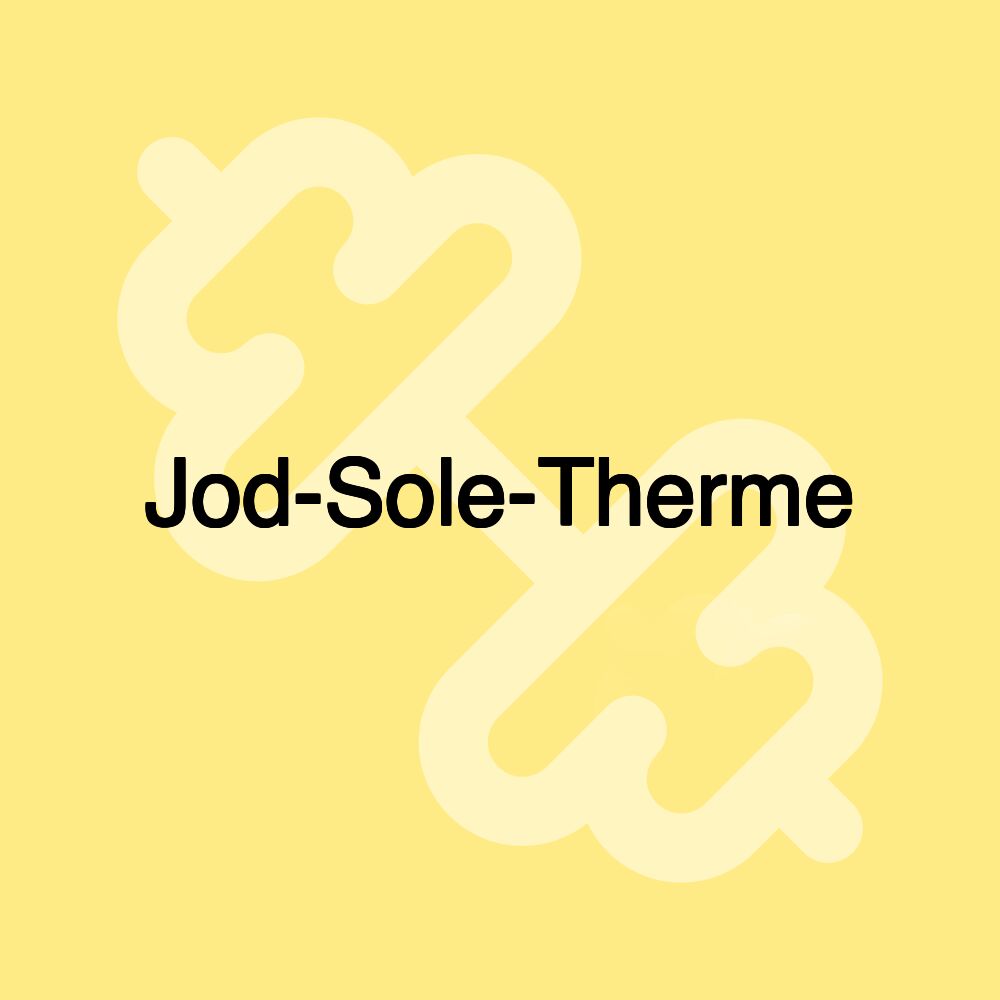 Jod-Sole-Therme