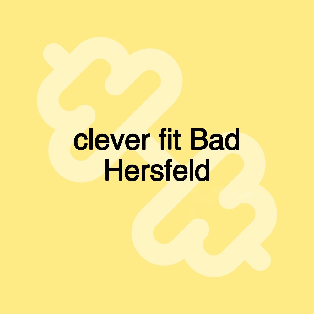 clever fit Bad Hersfeld