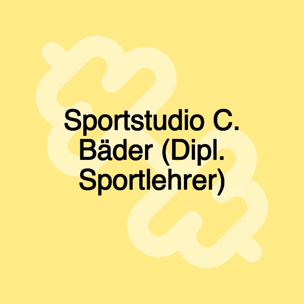 Sportstudio C. Bäder (Dipl. Sportlehrer)