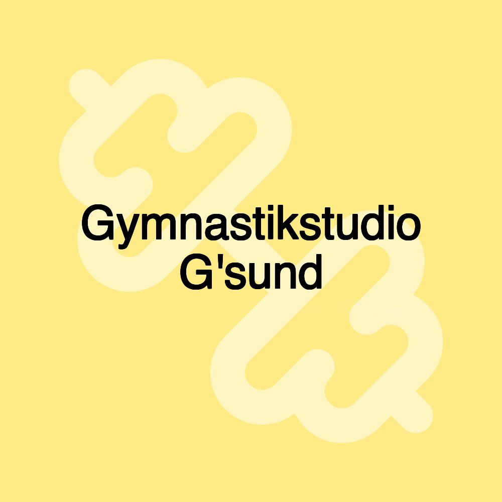 Gymnastikstudio G'sund