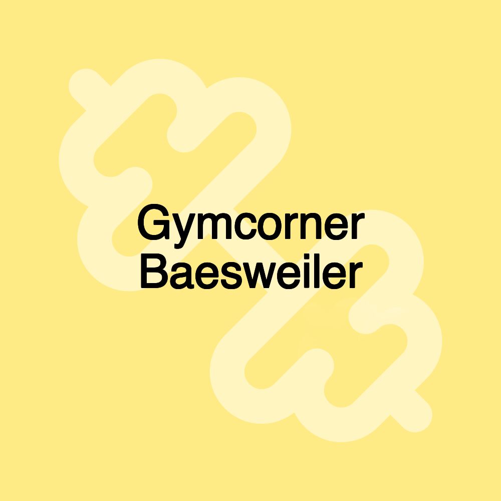 Gymcorner Baesweiler