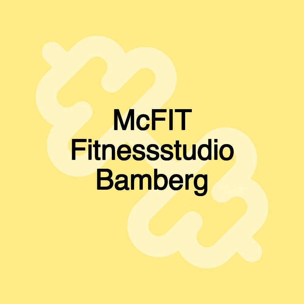 McFIT Fitnessstudio Bamberg