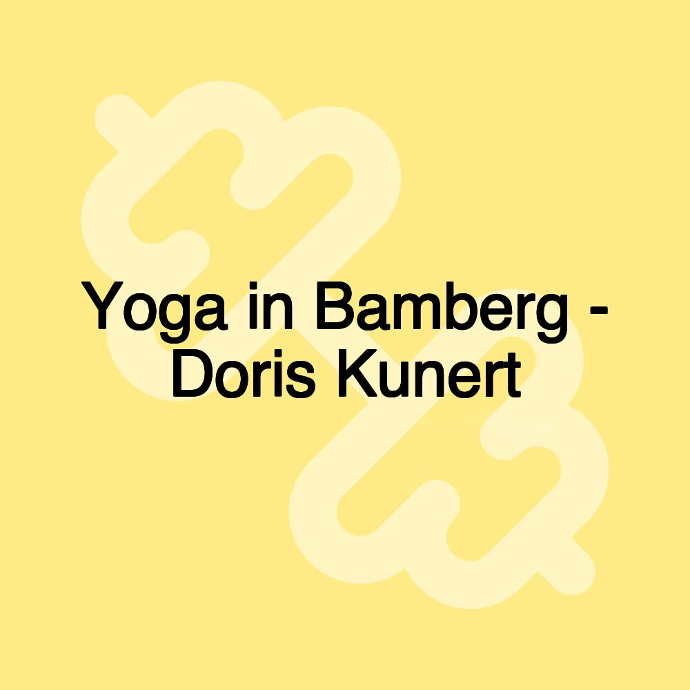 Yoga in Bamberg - Doris Kunert