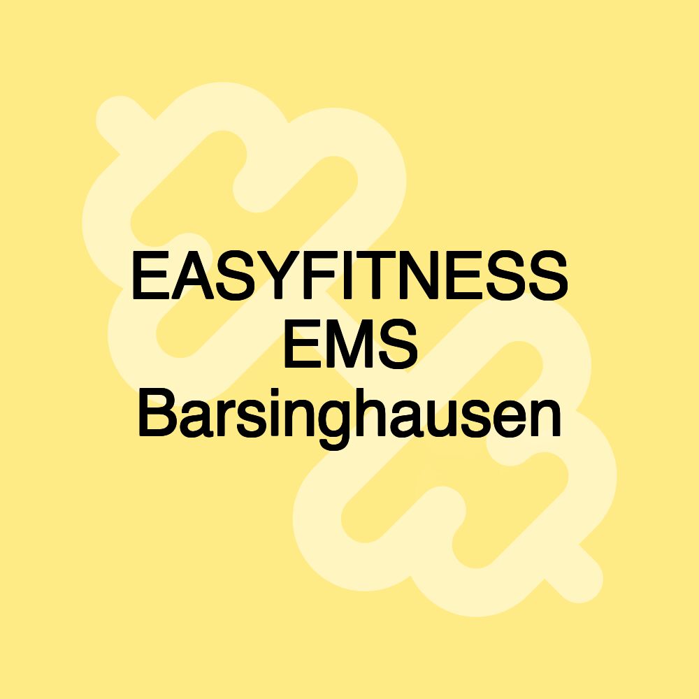 EASYFITNESS EMS Barsinghausen