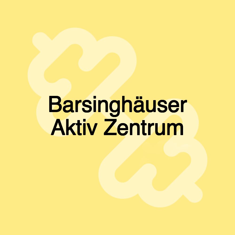 Barsinghäuser Aktiv Zentrum