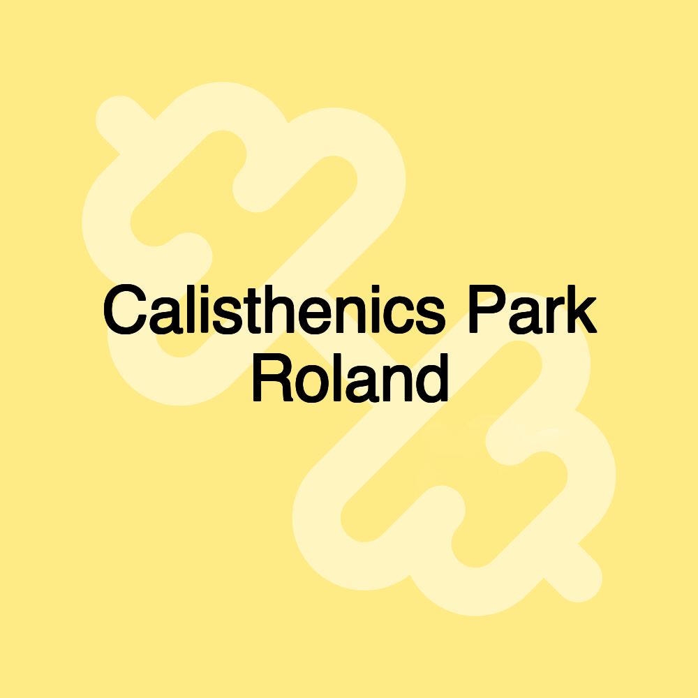 Calisthenics Park Roland