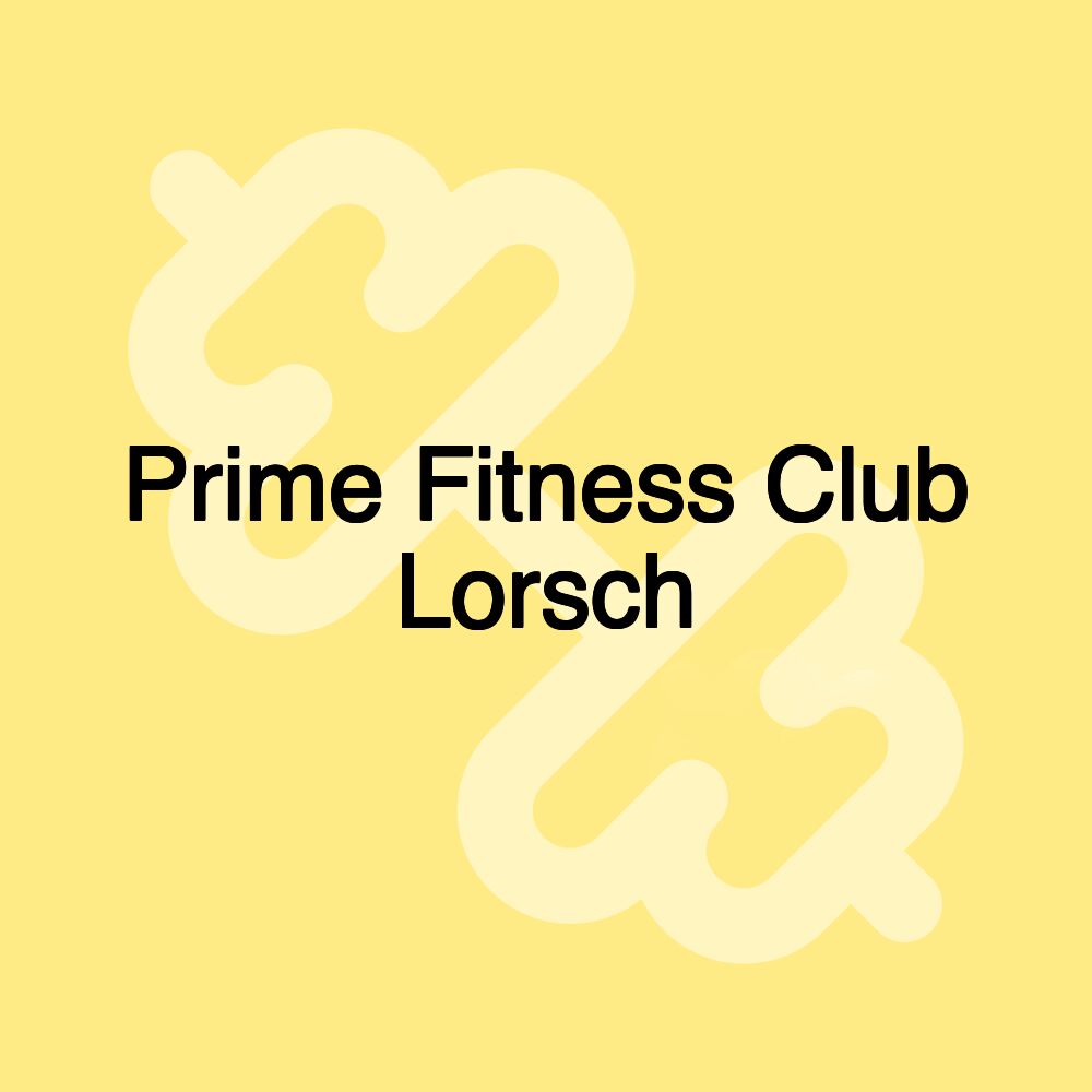 Prime Fitness Club Lorsch