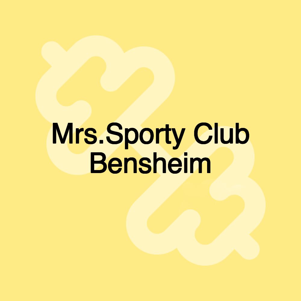 Mrs.Sporty Club Bensheim