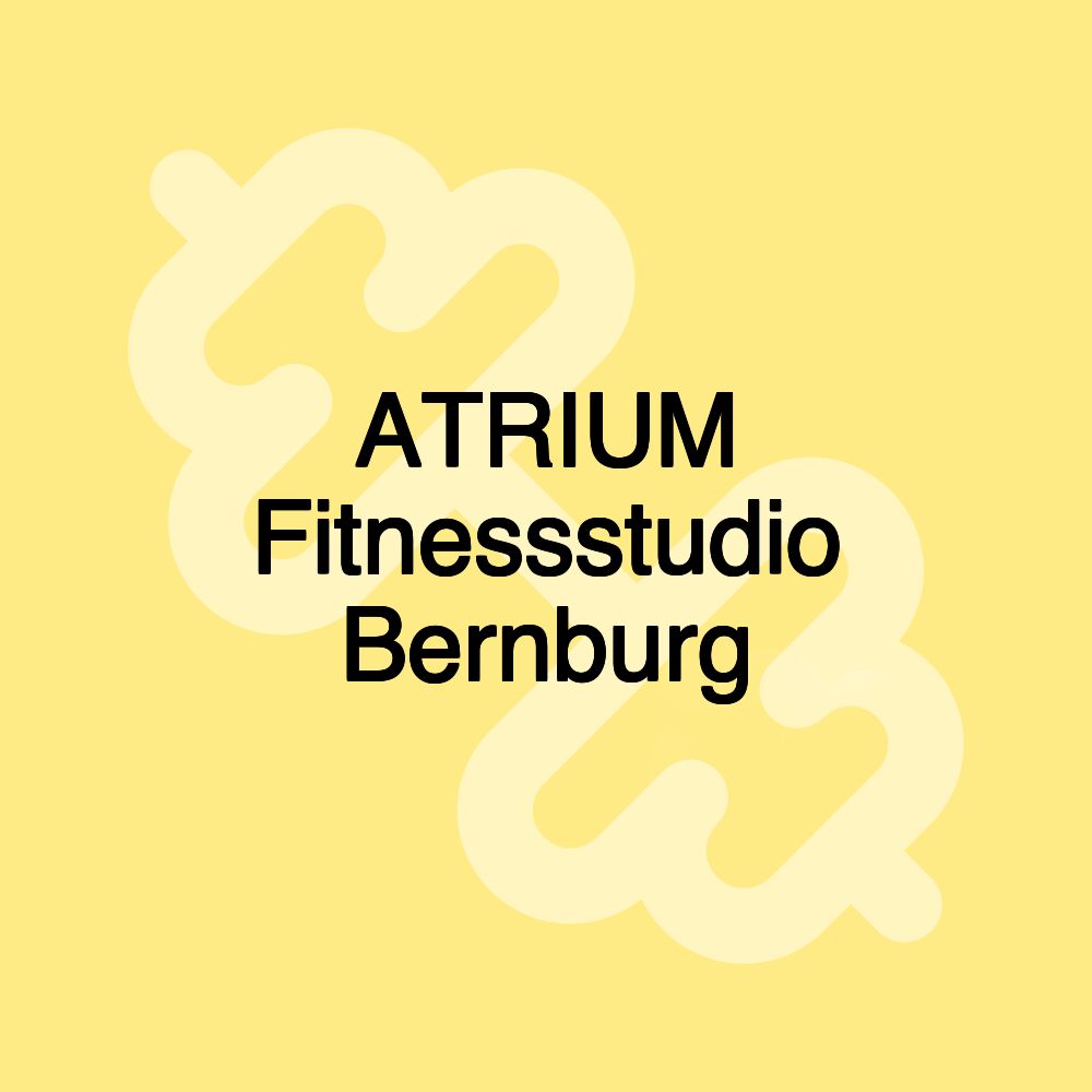 ATRIUM Fitnessstudio Bernburg