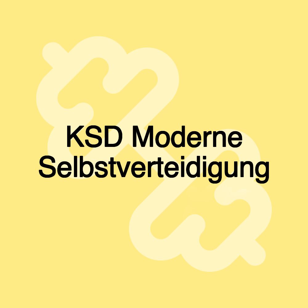 KSD Moderne Selbstverteidigung