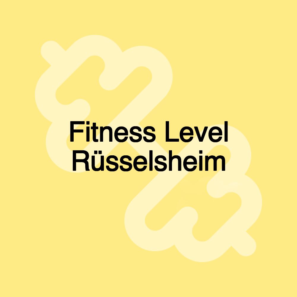 Fitness Level Rüsselsheim