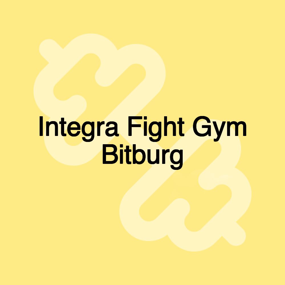 Integra Fight Gym Bitburg