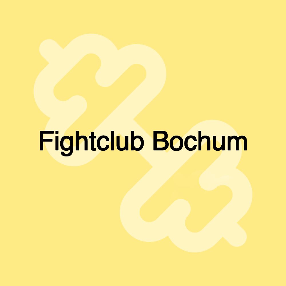 Fightclub Bochum