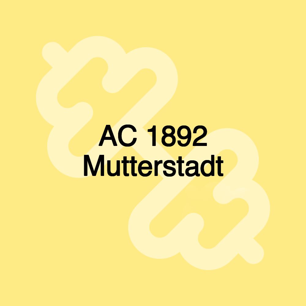 AC 1892 Mutterstadt