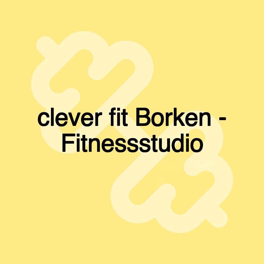 clever fit Borken - Fitnessstudio