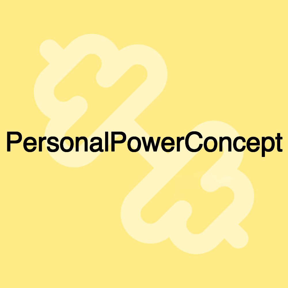 PersonalPowerConcept