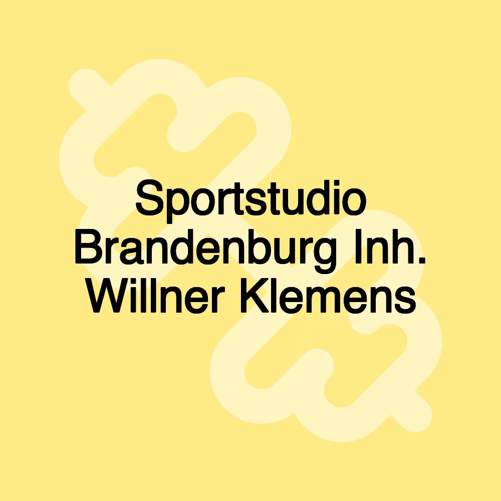 Sportstudio Brandenburg Inh. Willner Klemens