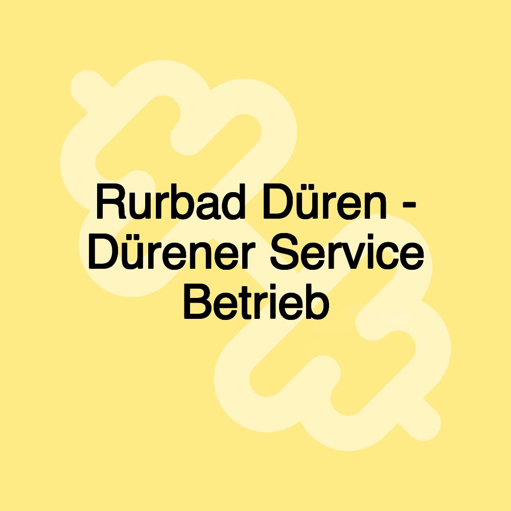 Rurbad Düren - Dürener Service Betrieb