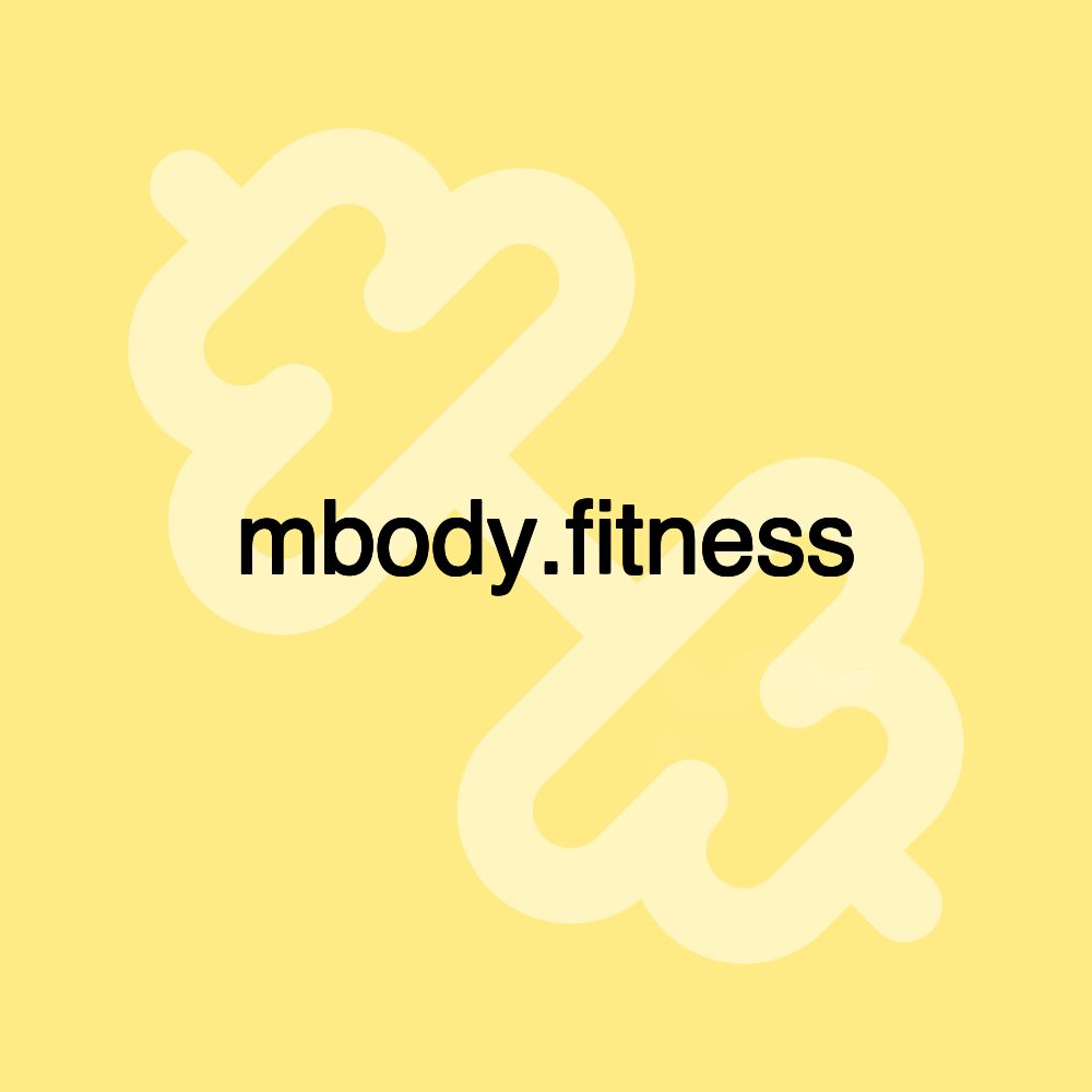 mbody.fitness