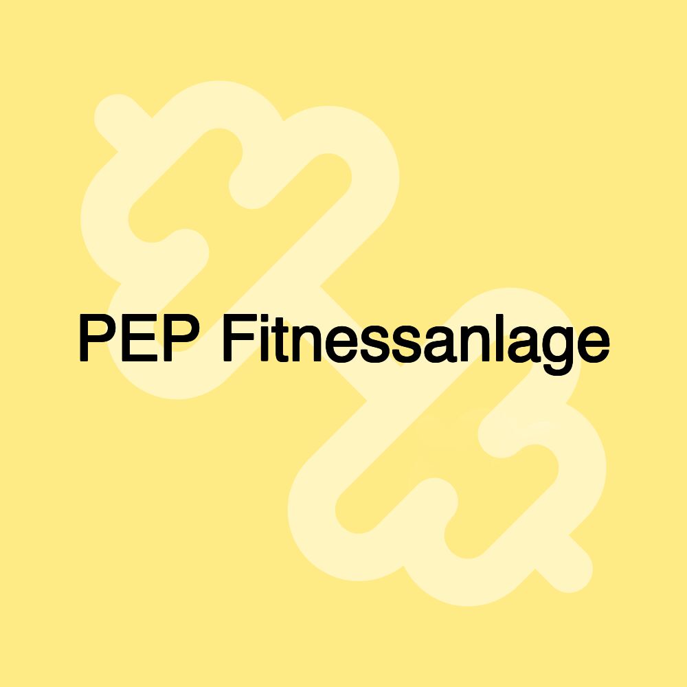 PEP Fitnessanlage