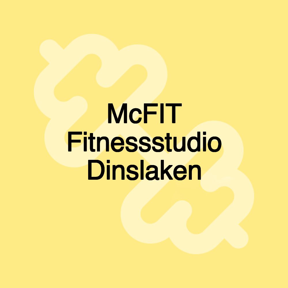 McFIT Fitnessstudio Dinslaken