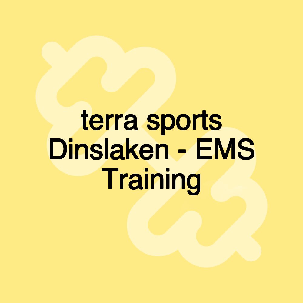 terra sports Dinslaken - EMS Training