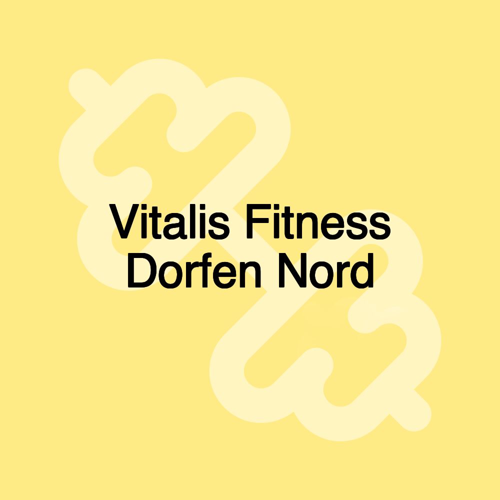 Vitalis Fitness Dorfen Nord