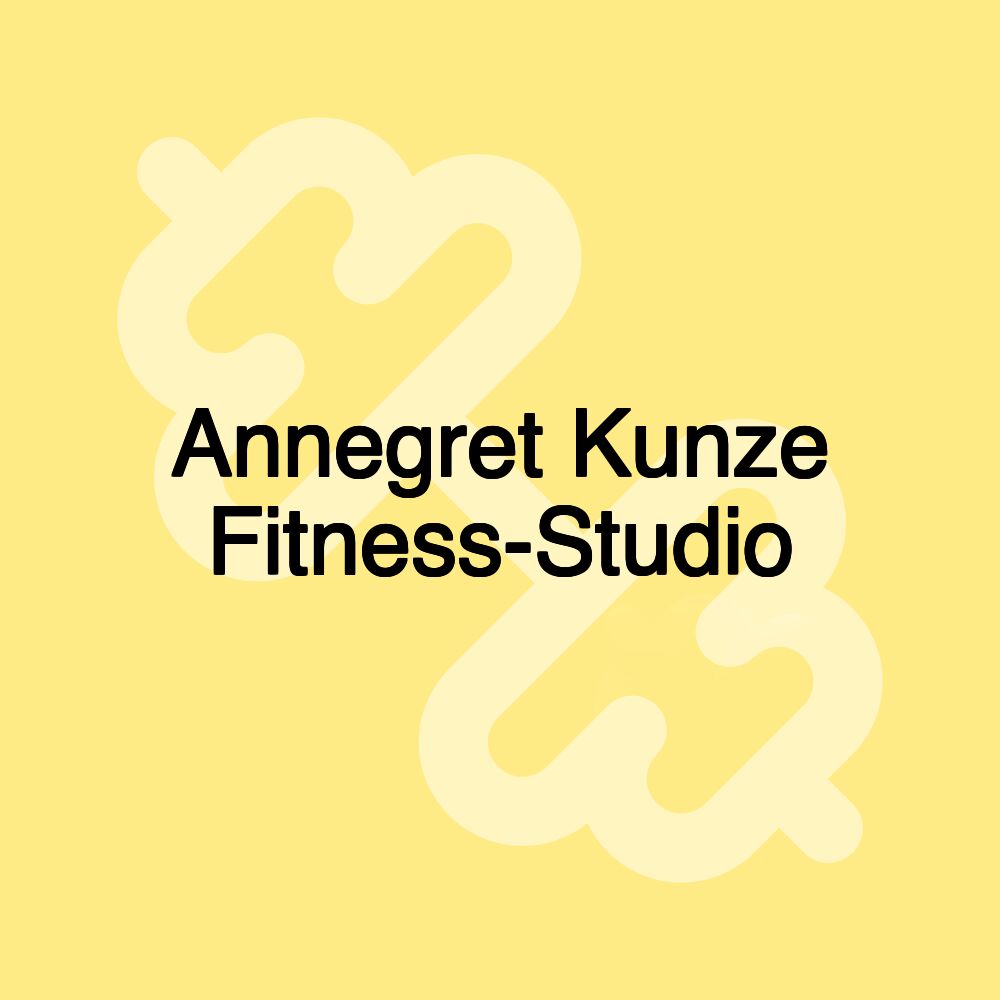 Annegret Kunze Fitness-Studio