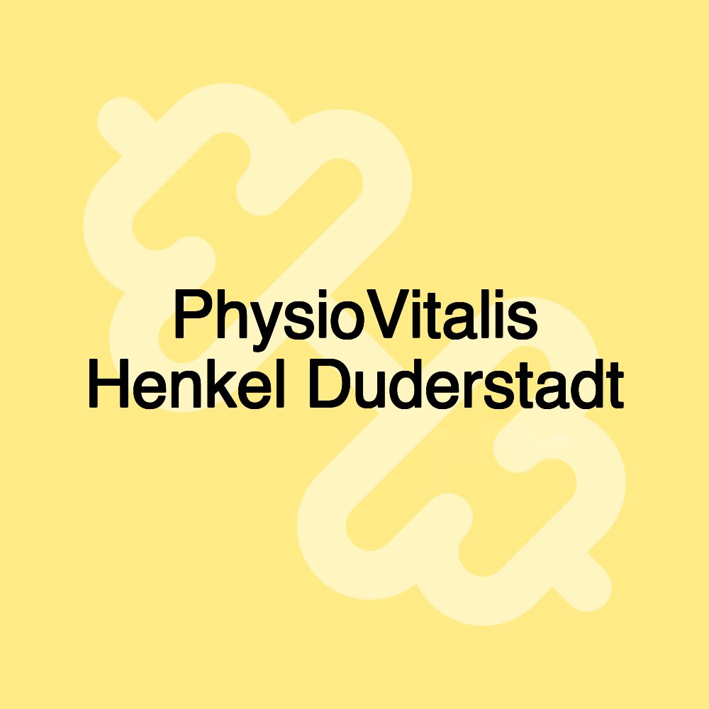 PhysioVitalis Henkel Duderstadt