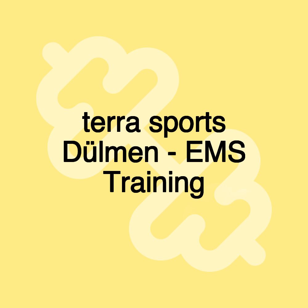 terra sports Dülmen - EMS Training