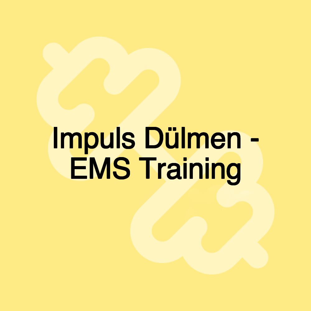 Impuls Dülmen - EMS Training