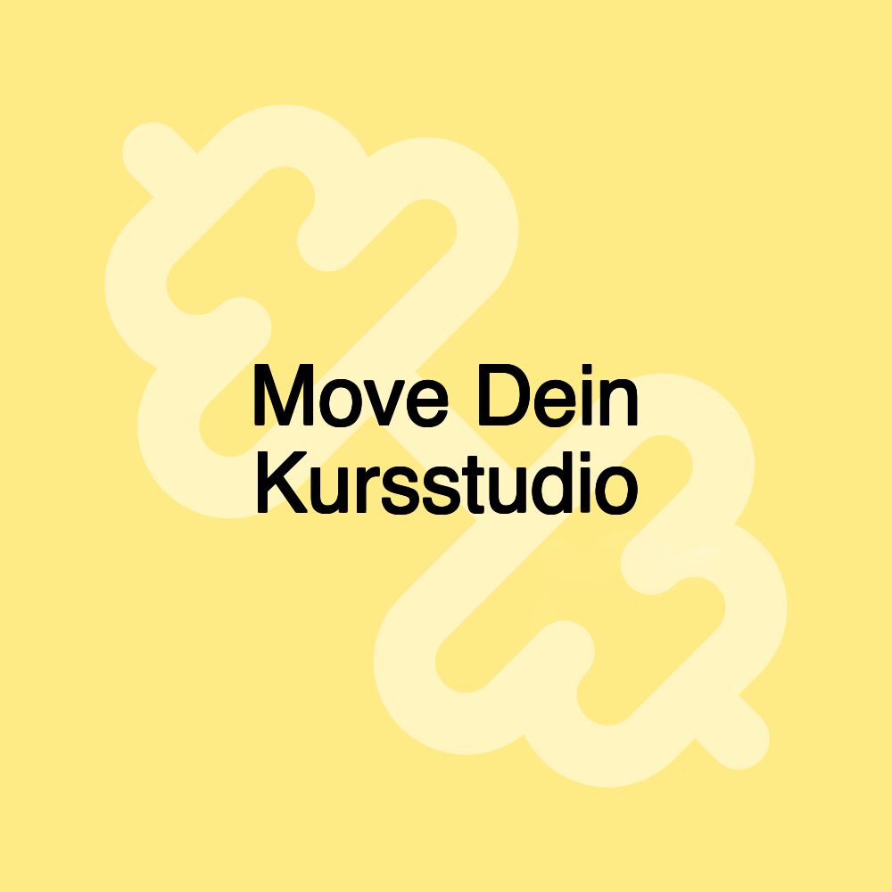 Move Dein Kursstudio