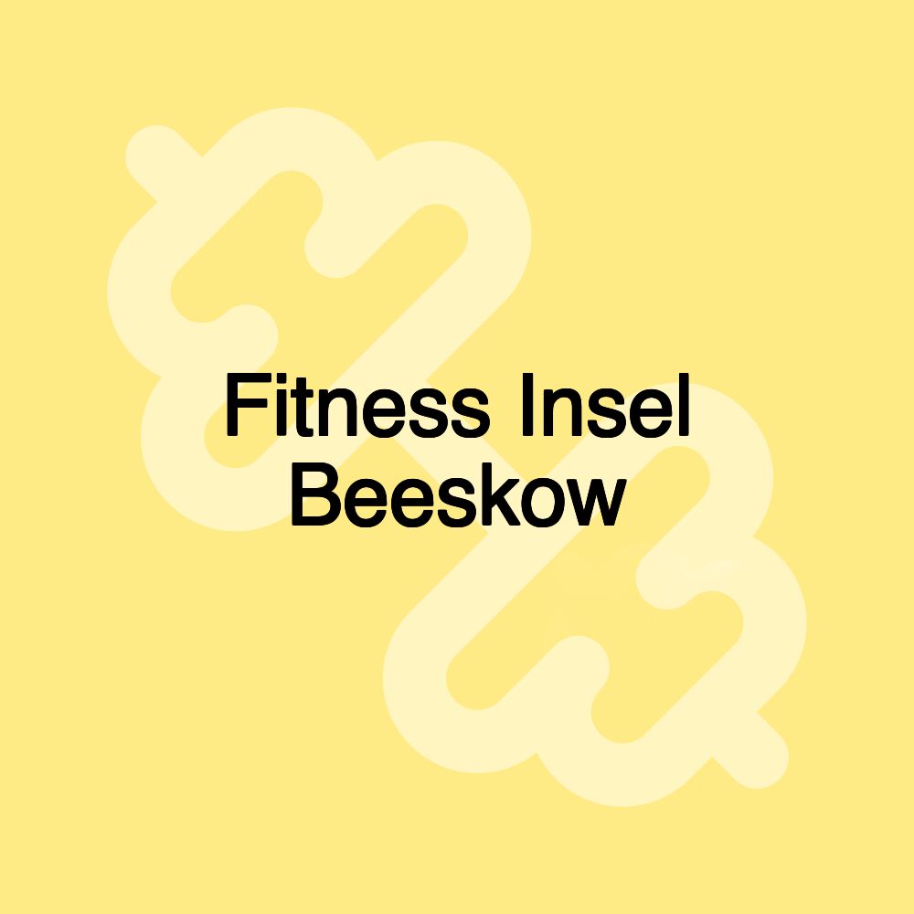 Fitness Insel Beeskow