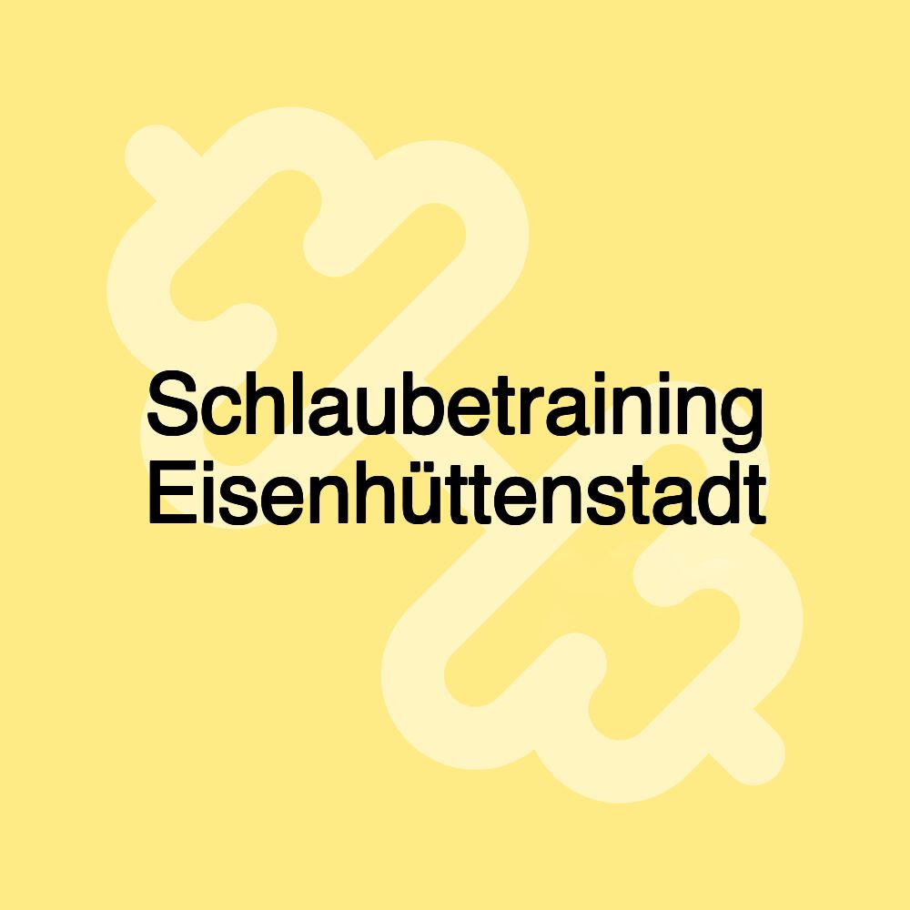 Schlaubetraining Eisenhüttenstadt