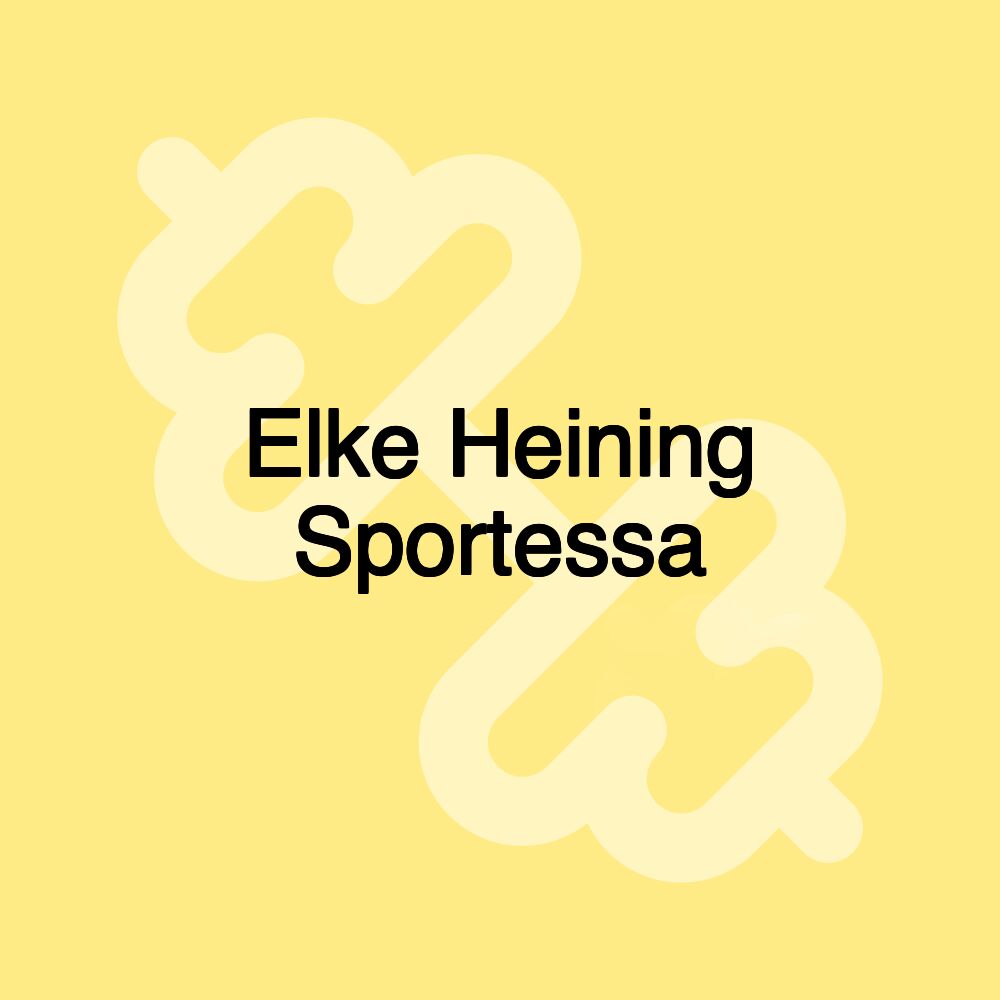 Elke Heining Sportessa