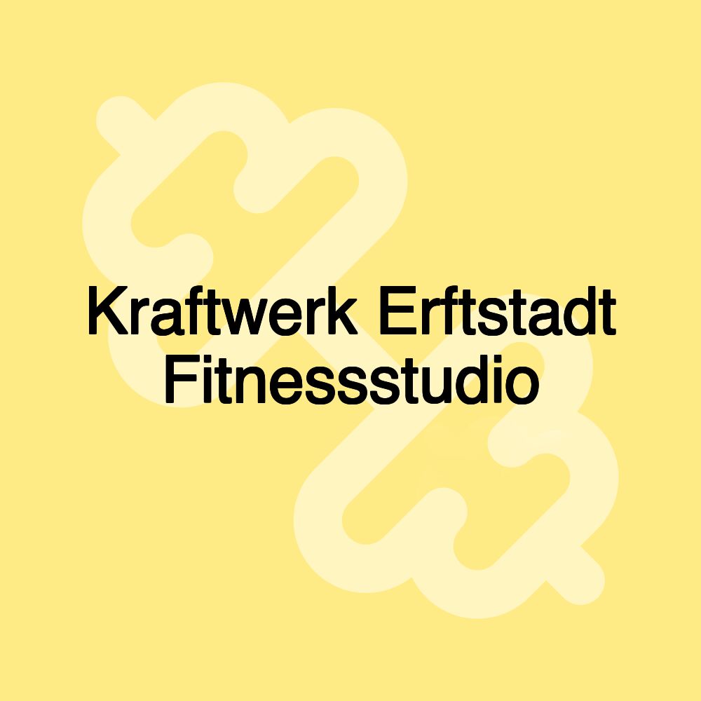 Kraftwerk Erftstadt Fitnessstudio