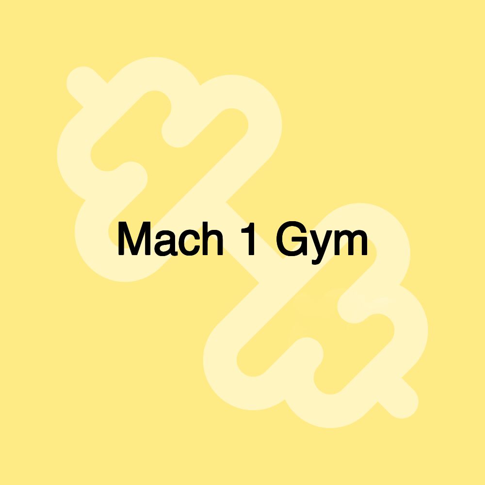 Mach 1 Gym