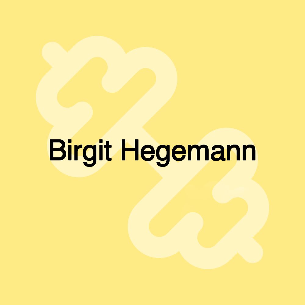 Birgit Hegemann